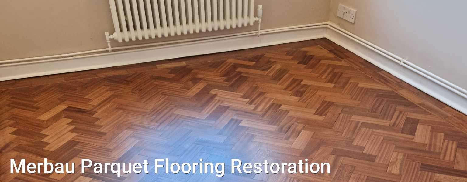 Merbau Parquet Flooring Restoration