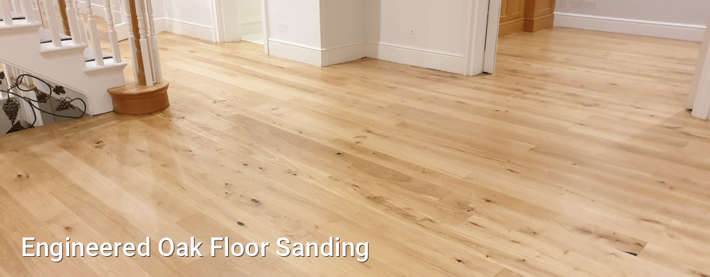 Engineered Oak Floor Sanding