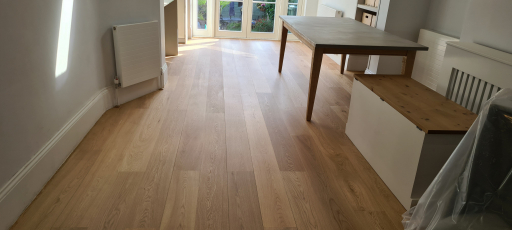 Sand & Seal Oak Flooring in Invisible / Raw Finish 1