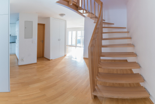 Solid Beech Staircase Stripping & Floors Restoration 3