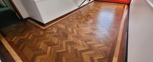 Teak Parquet Floor Floor Sanding & Restoration 6