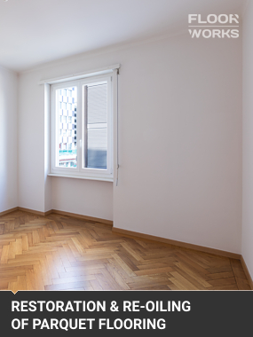 Parquet Floor Restoration And ReoilingSwiss Cottage