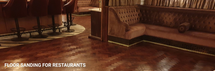 Floor Sanding For Restaurants in woodford