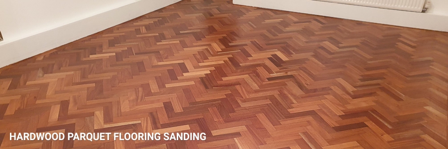 Hardwood Parquet Flooring Sanding 5 in bounds-green