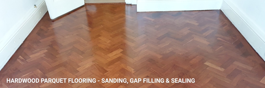 Hardwood Parquet Flooring Sanding Sealing 4 in thamesmead