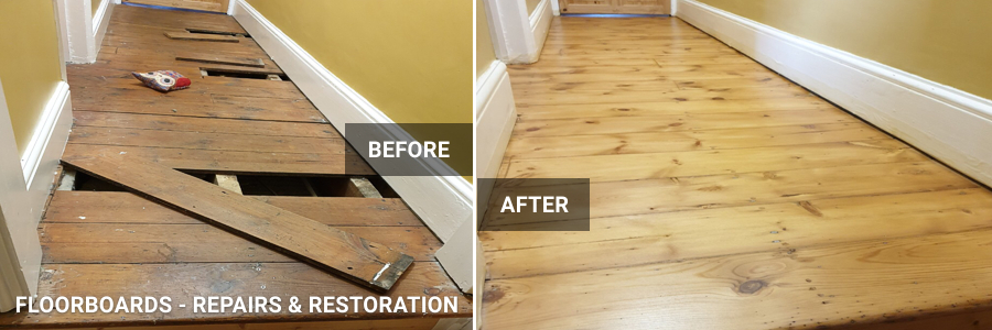 Original Floorboards Repairs in chingford