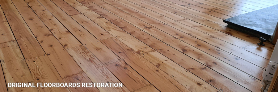 Original Floorboards Restoration 23 in willesden