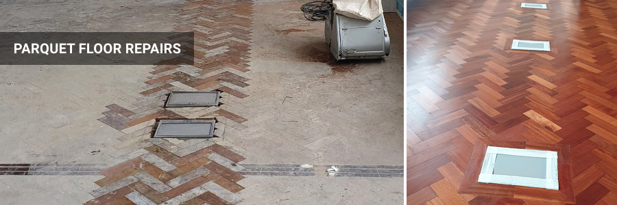 Parquet Flooring Repairs Commercial in manor-house