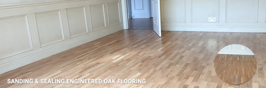 Sanding And Sealing Engineered Flooring in tolworth