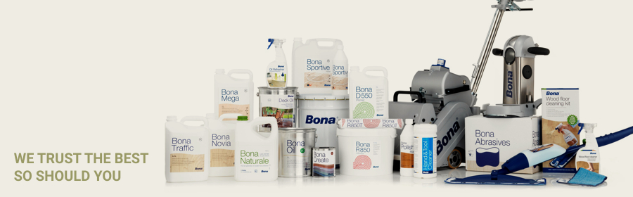 We Trust Bona Products in barbican