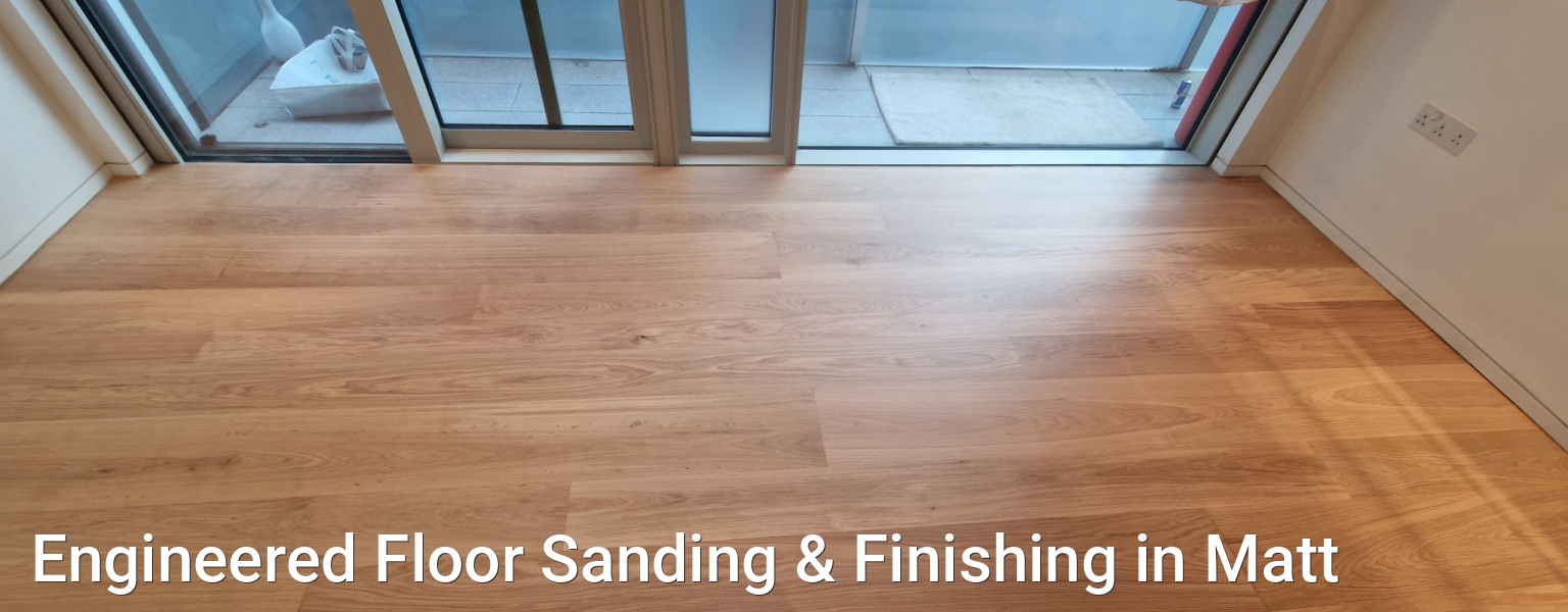 Engineered Floor Sanding & Finishing in Matt