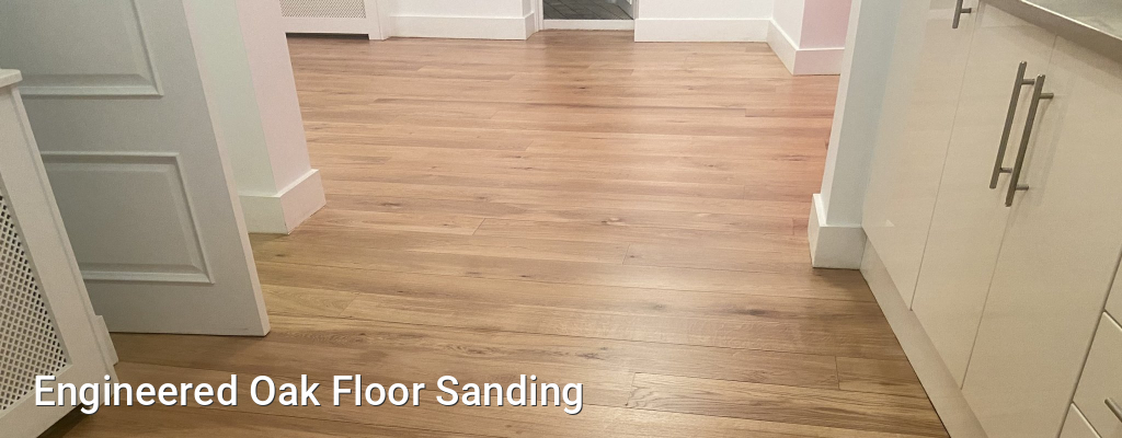 Engineered Oak Floor Sanding