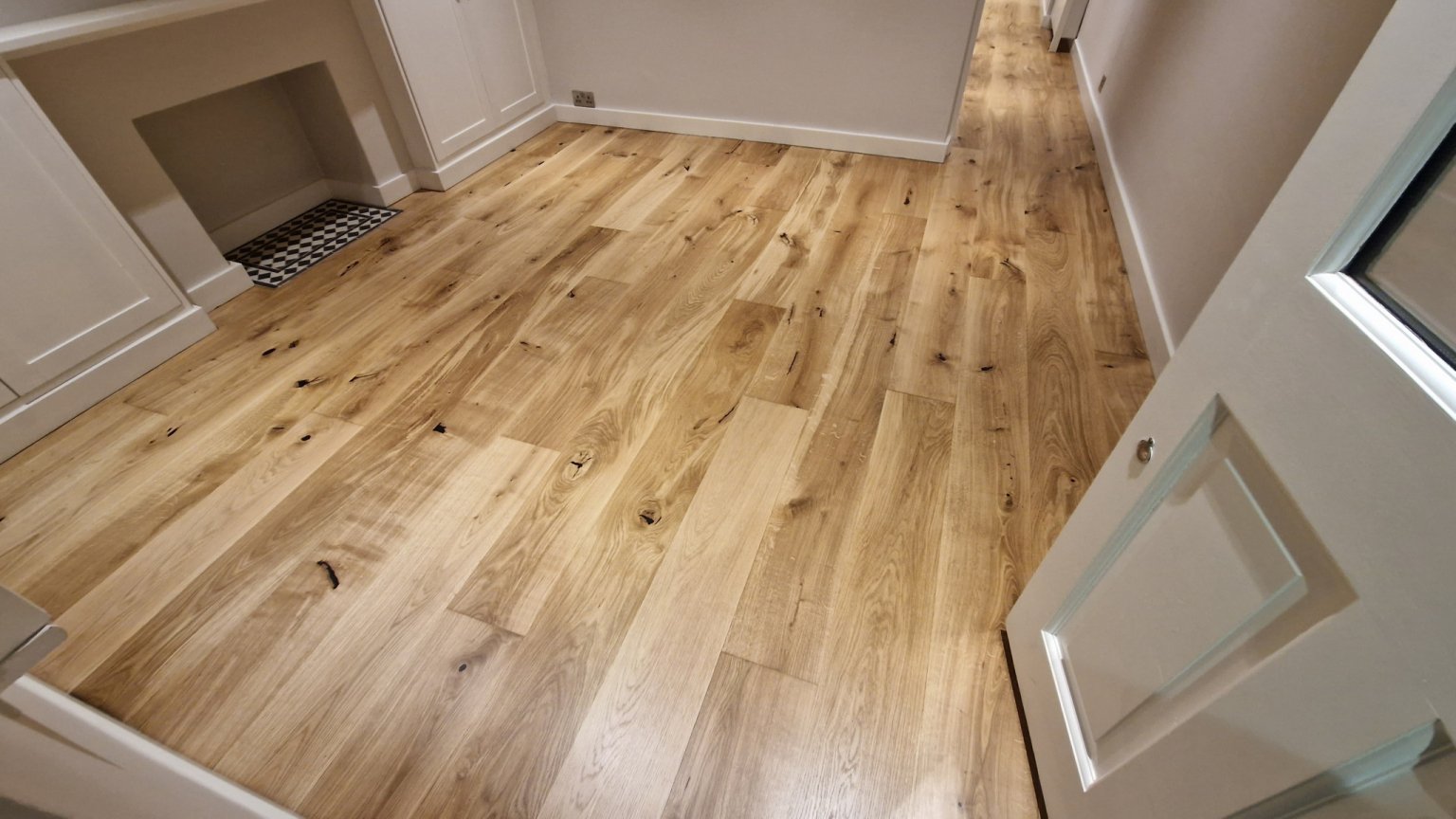 Engineered Oak Floor Restoration in Kingston