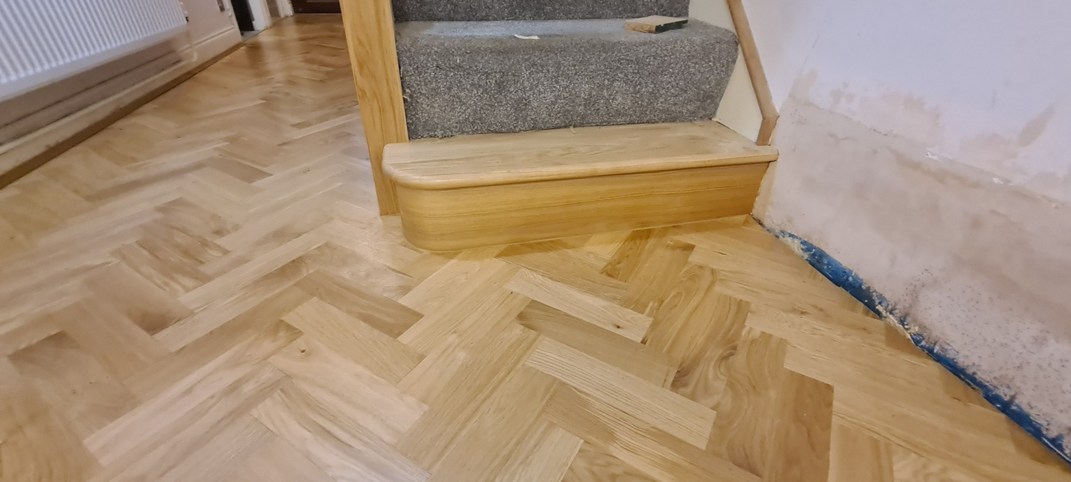 Solid Oak Parquet Flooring 70x280x16 mm - #1