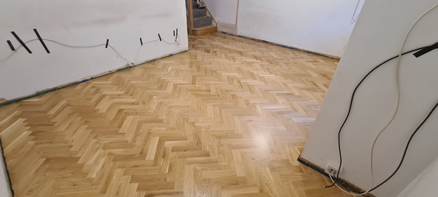 Solid Oak Parquet Flooring 70x280x16 mm - #2