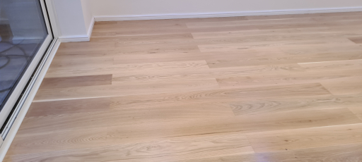 Oak Flooring Sanded & Finished in Whitewash & Raw Lacquer 4
