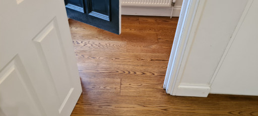 Engineered Oak Flooring Finished with Morrells Walnut Stain 2