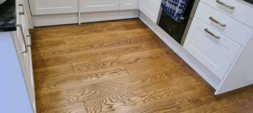 Engineered Oak Flooring Finished with Morrells Walnut Stain 3
