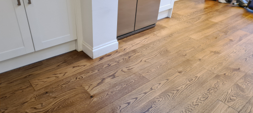 Engineered Oak Flooring Finished with Morrells Walnut Stain 5