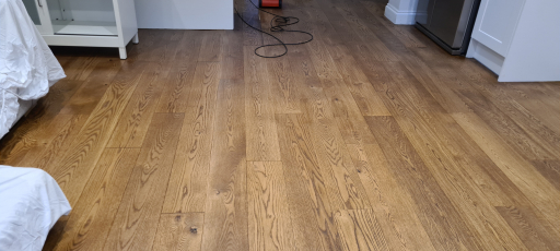 Engineered Oak Flooring Finished with Morrells Walnut Stain 6
