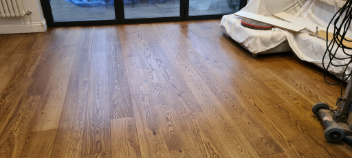 Engineered Oak Flooring Finished with Morrells Walnut Stain 7