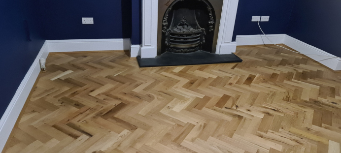 Painswick Rustic Parquet Floor Fitting  1