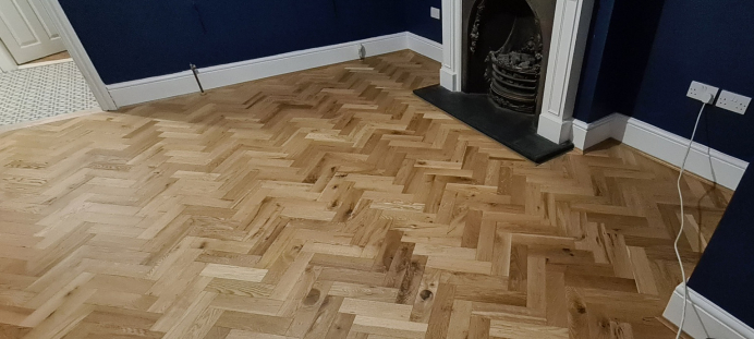 Painswick Rustic Parquet Floor Fitting  2