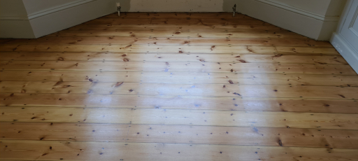 Floorboards - Sanding & Staining Victorian Pine 5