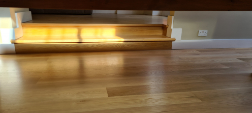 Solid Oak Flooring Sanding & Sealing in Matt Lacquer 3