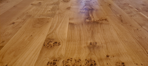 Restoration of Pippy Oak Solid Wood Flooring 1