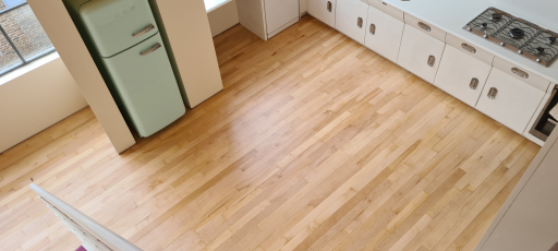 Solid Maple Hardwood Flooring Restoration 3