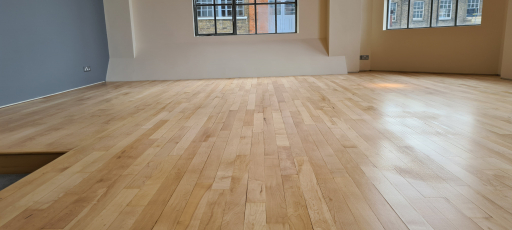 Solid Maple Hardwood Flooring Restoration 6
