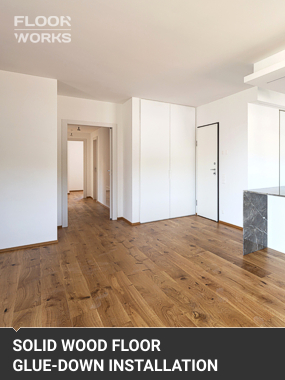 Solid Wood Floor Installation Glue DownMuswell Hill