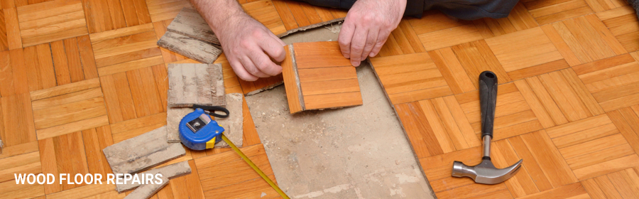 Wide Sand Wood Floor Repairs
