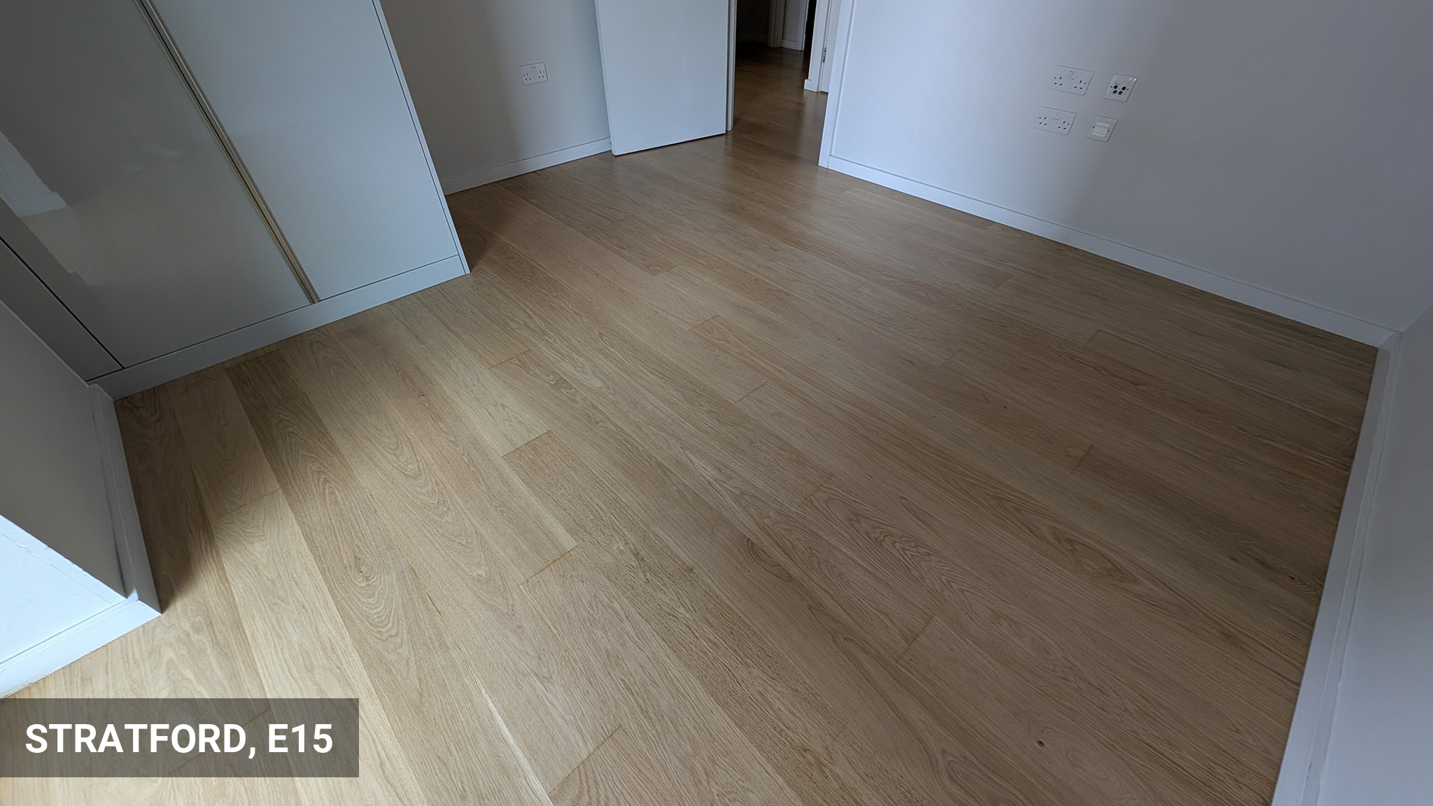 Restoration of Prime Oak Engineered Wood Flooring in Stratford, E15