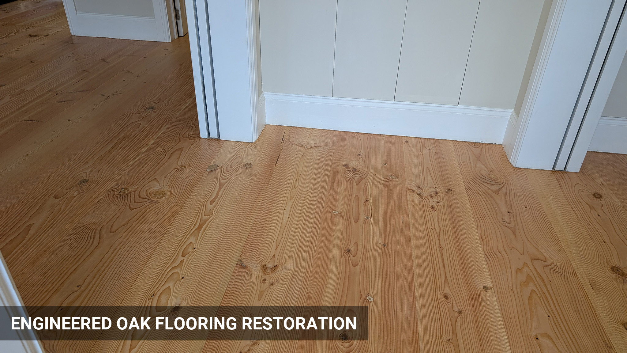 Engineered Oak Floors Restoration in Kensington