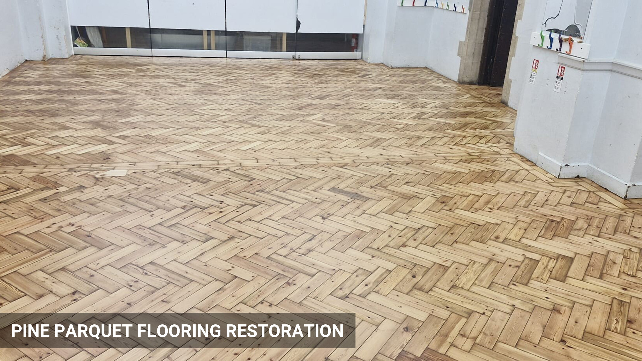 Pine Parquet Flooring Sanding & Sealing in Marylebone, W1U