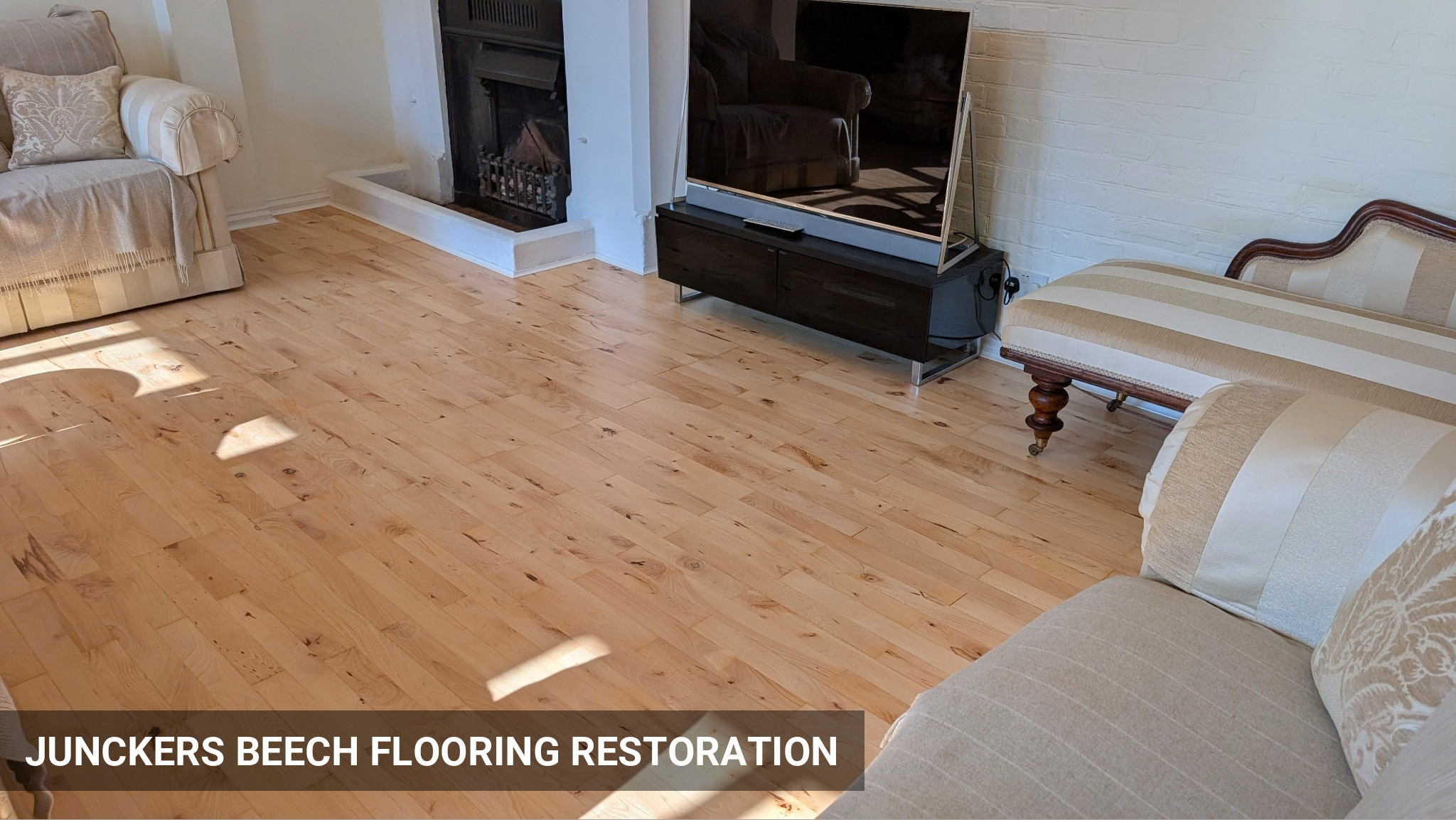 Junckers Solid Beech Floor Sanding & Sealing in Aylesbury, HP19, HP17