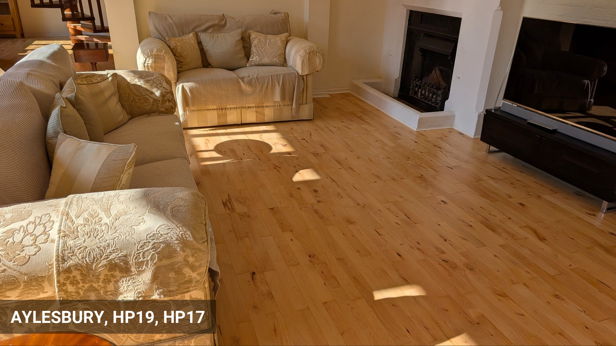 Junckers Solid Beech Floor Sanding & Sealing in Aylesbury, HP19, HP17