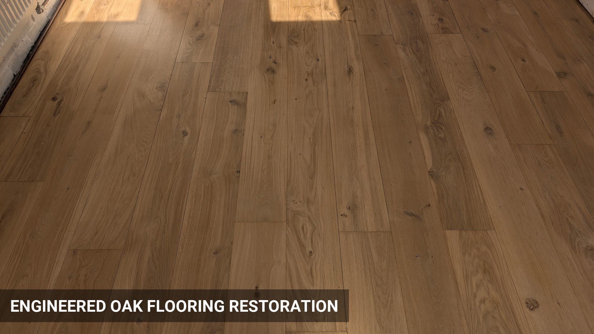 Engineered Oak Flooring Restoration in Bromley, BR1