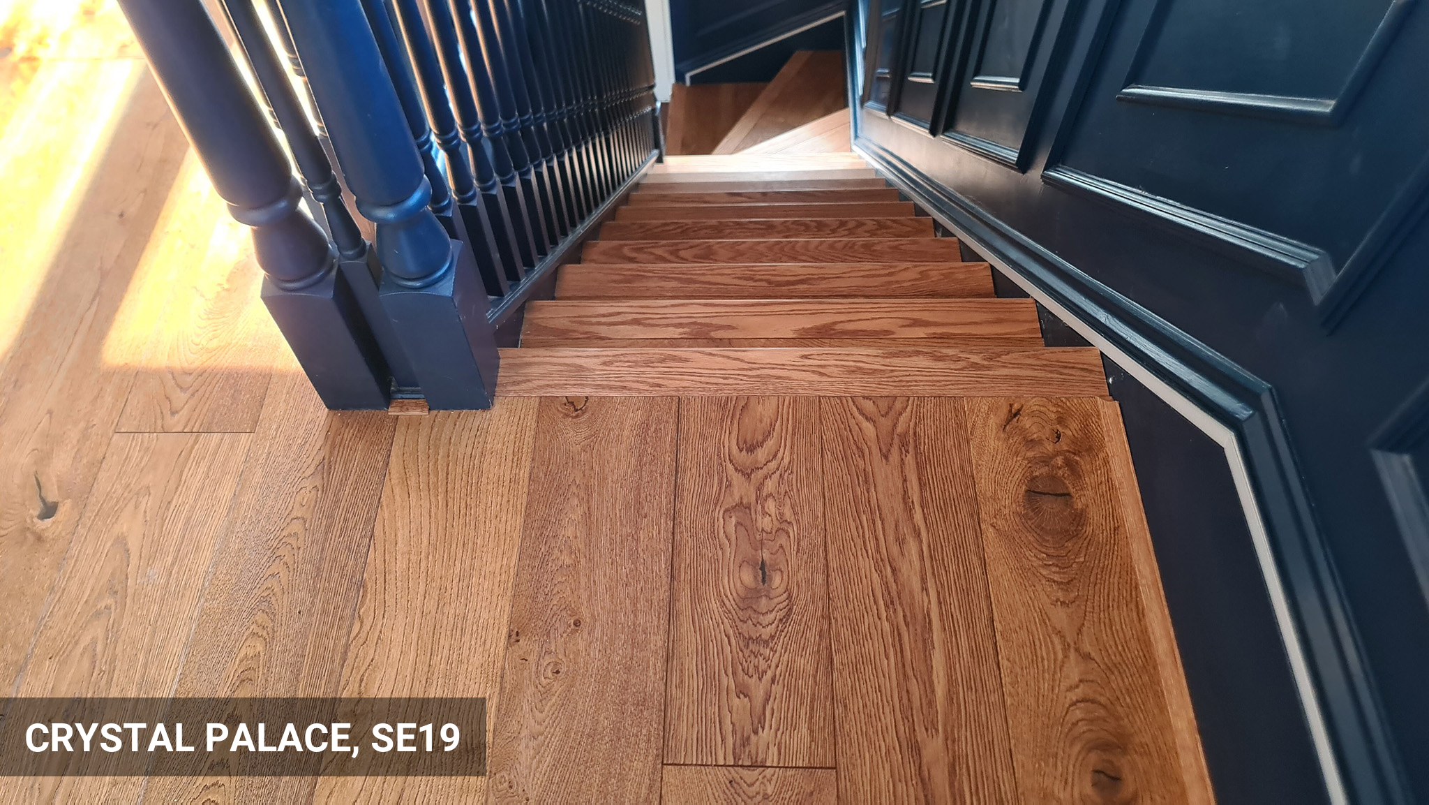 Evolve Engineered Oak Wood Flooring & Stairs Fitting in Crystal Palace
