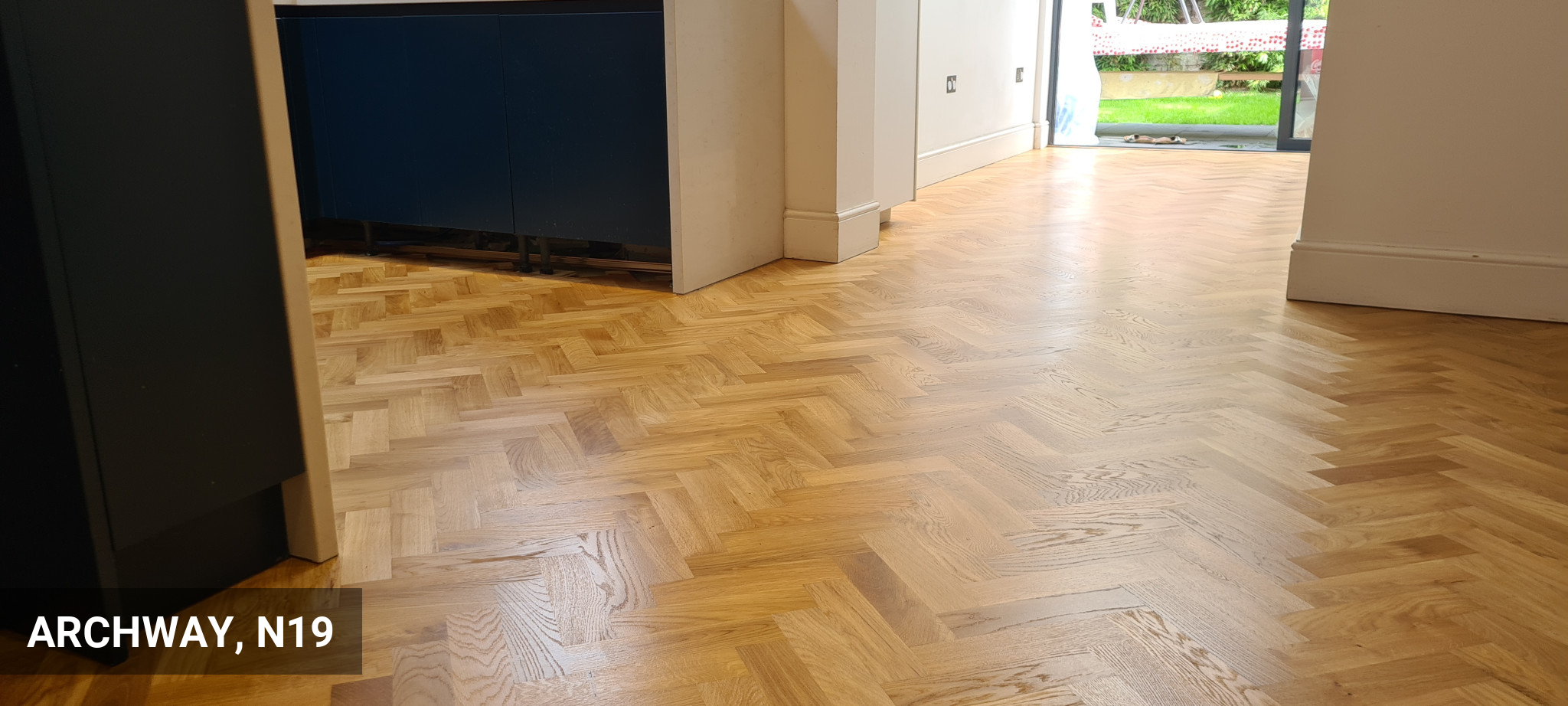 Oak Parquet Floor Sanding & Renovation in Archway, N19