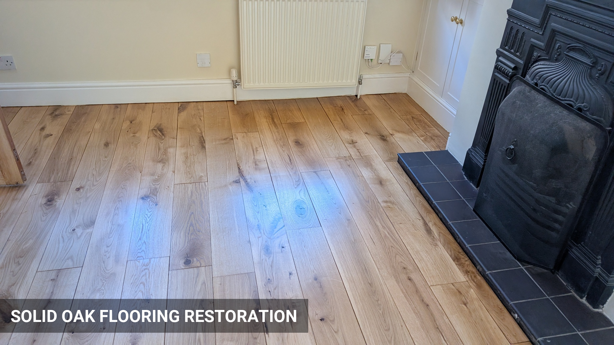 Reviving the Glory of a Solid Oak Flooring in Harpenden, AL5
