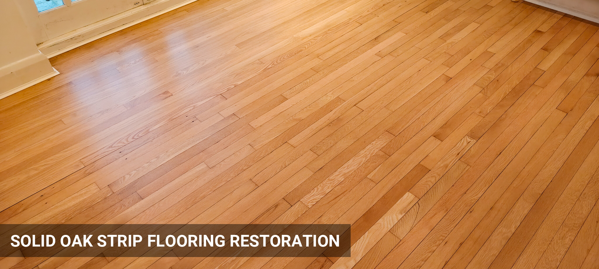 Solid Oak Strip Flooring & Stairs Restoration in Kingston