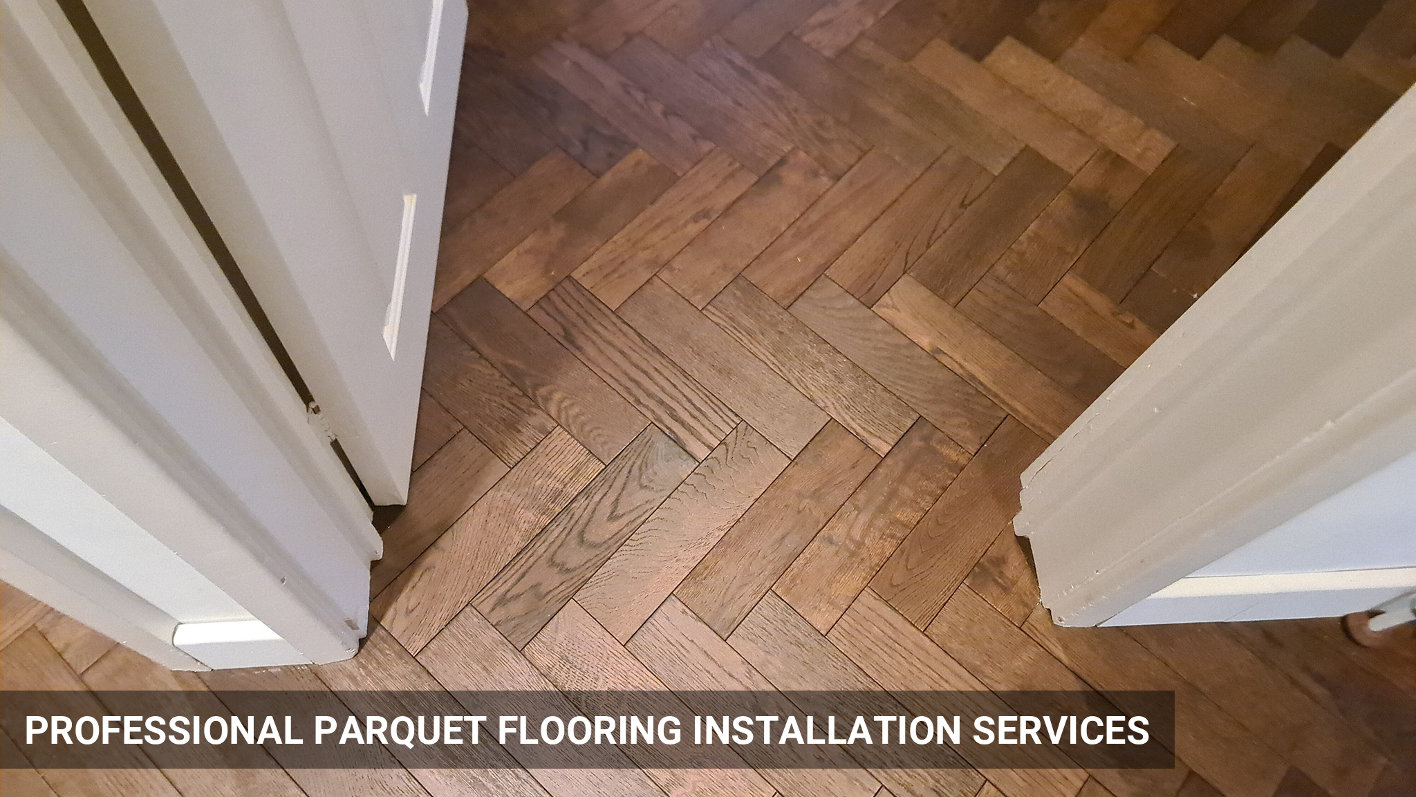 Herringbone Solid Oak Parquet Flooring Installation in Sydenham