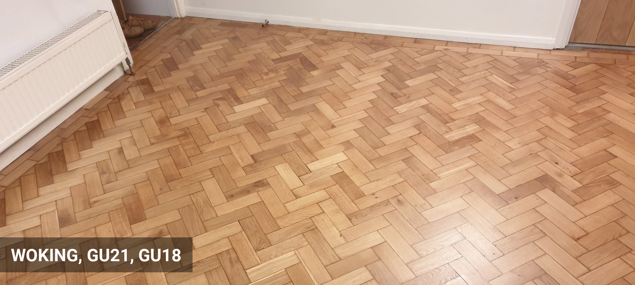 Teak Parquet Flooring Restoration & Repairs in Woking, GU21, GU18