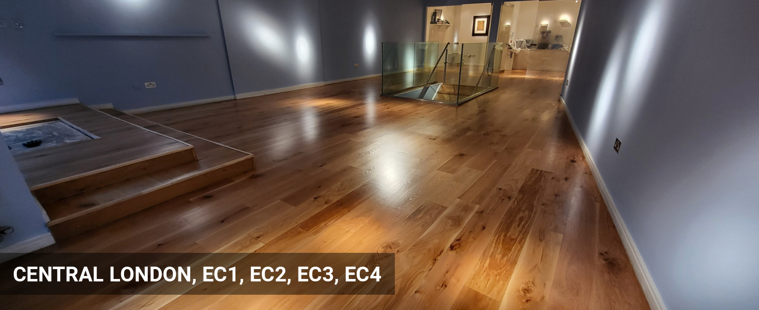 Bowman Art Gallery Wooden Floors Restoration in Central London, EC1, EC2, EC3, EC4