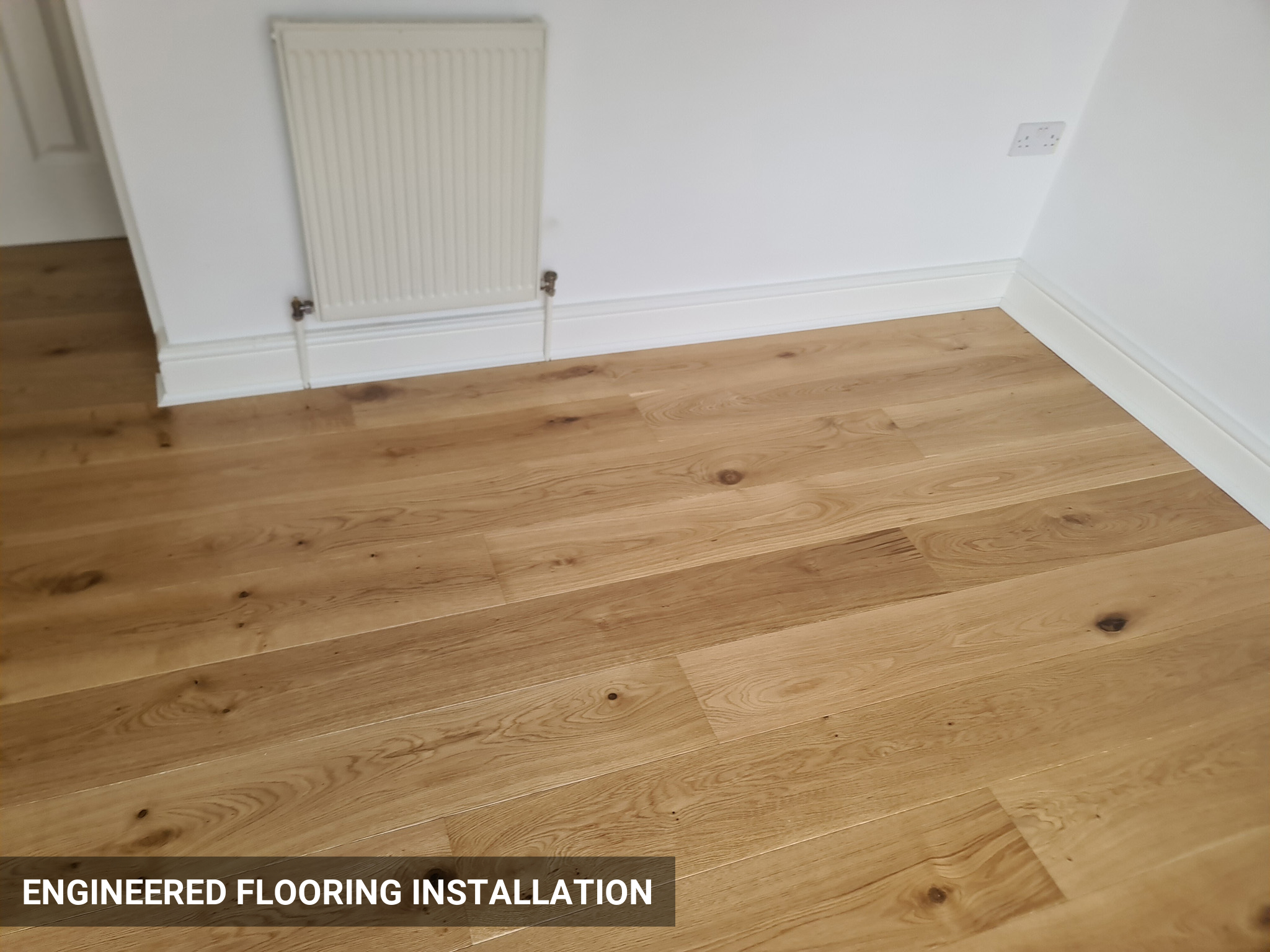 Installation of Timberlay Engineered Oak Wood Flooring in Stanmore