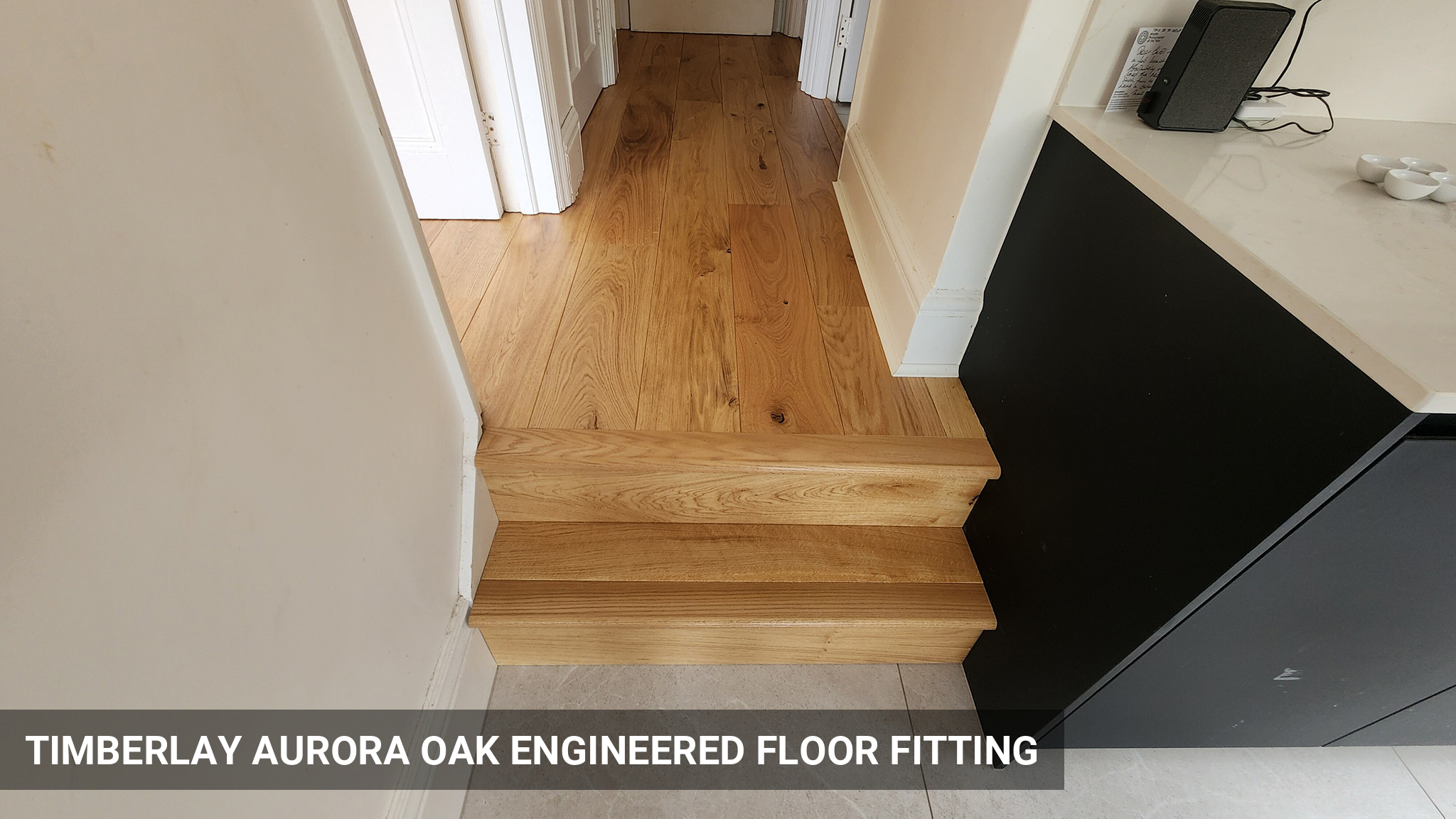 Timberlay Aurora Oak Engineered Oak Flooring & Stairs Installation in Kingston
