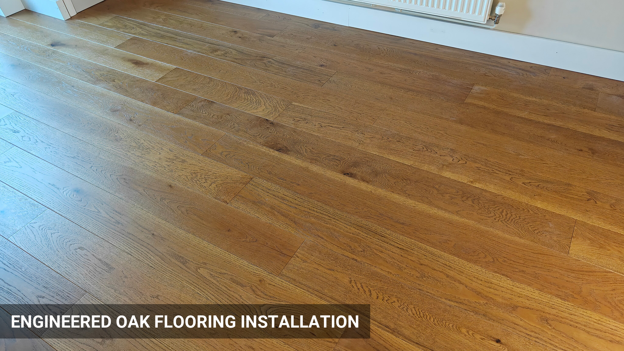 Professional Installation of Engineered Golden Oak Flooring in Epsom